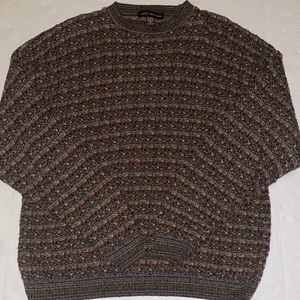 Vintage 90s Grunge Chunky Grandpa Sweater XL